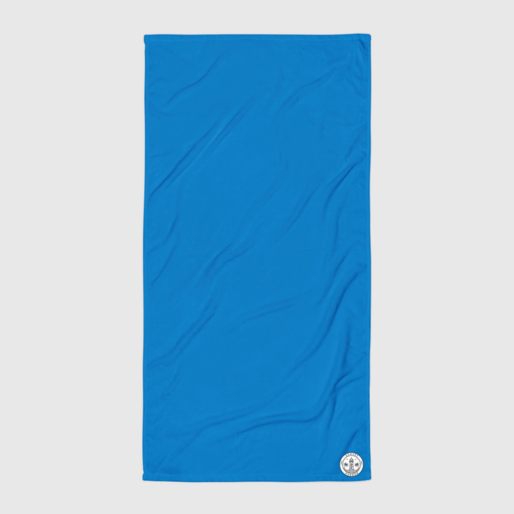 Towel - Blue - Sunset Harbor Clothing